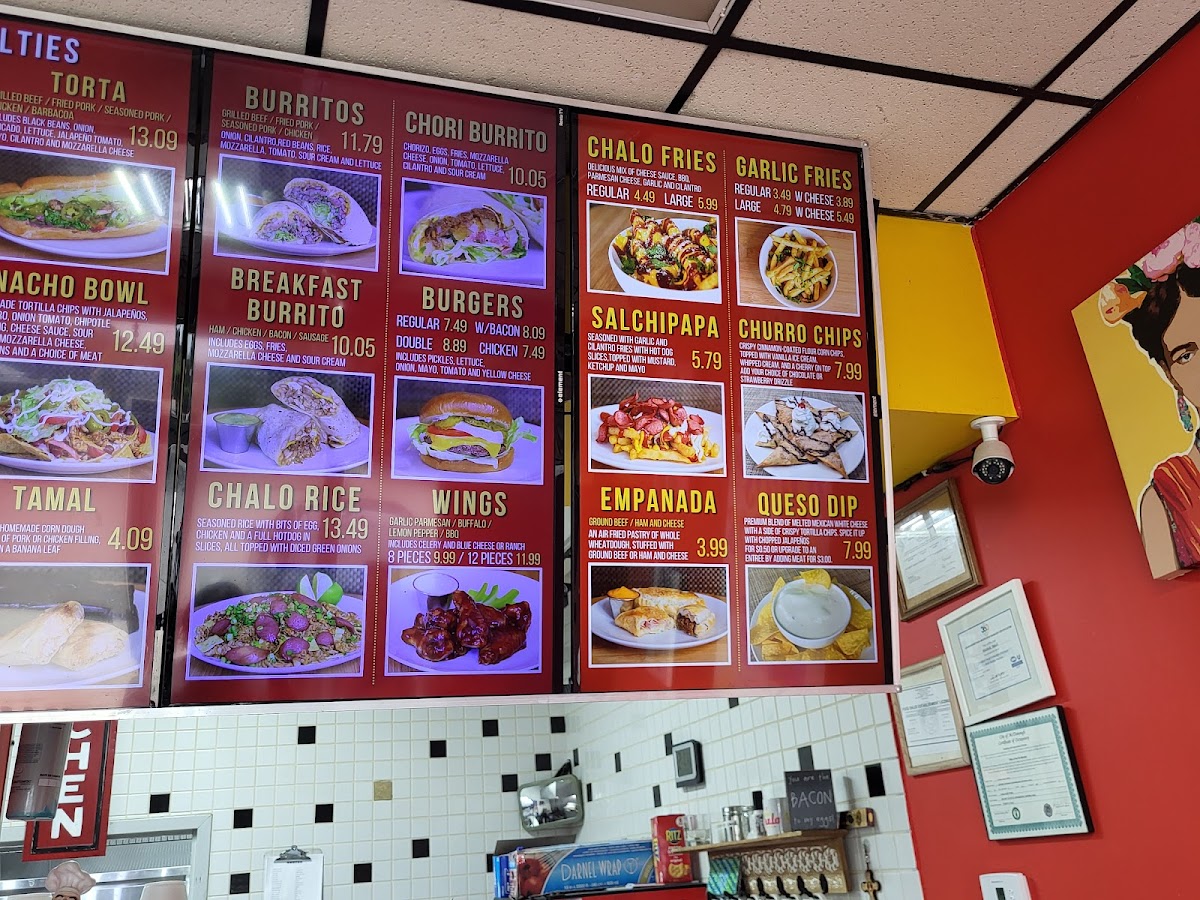 Chalo Fast Food Menu - Image 2